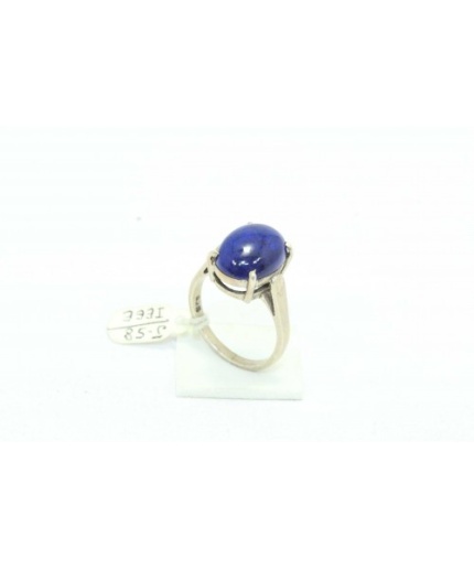 Handmade 925 Sterling Silver Female Ring Natural Blue Lapis Lazuli Gem Stone | Save 33% - Rajasthan Living 3