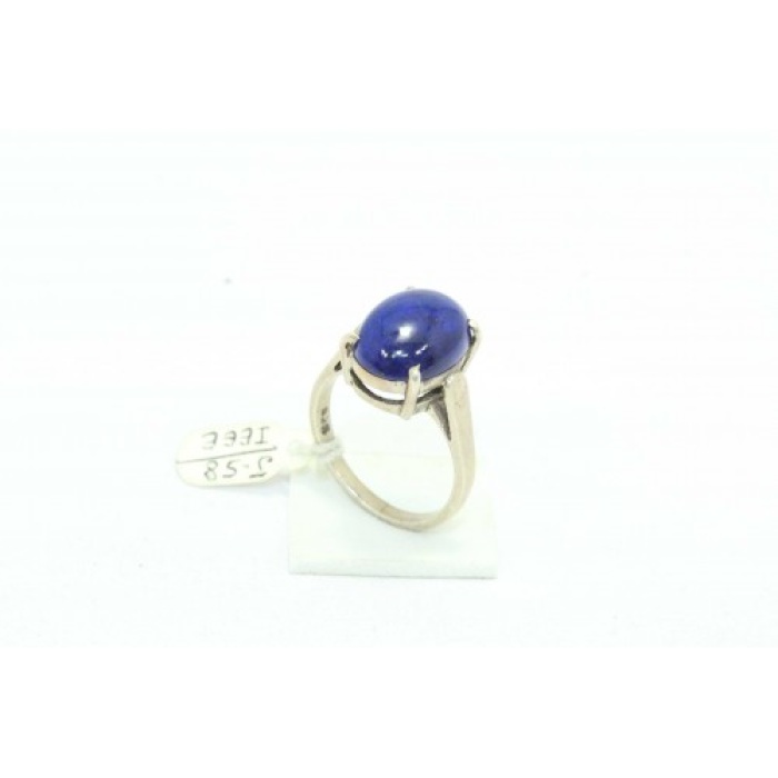 Handmade 925 Sterling Silver Female Ring Natural Blue Lapis Lazuli Gem Stone | Save 33% - Rajasthan Living 6