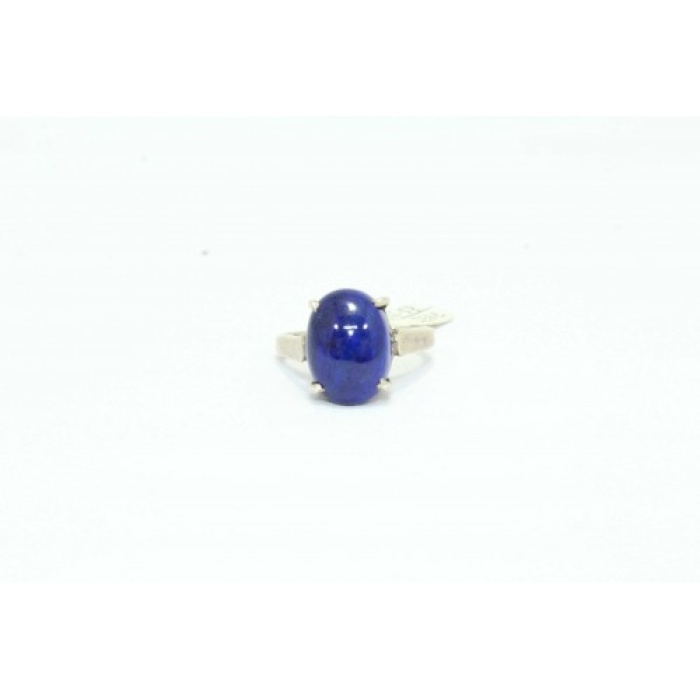 Handmade 925 Sterling Silver Female Ring Natural Blue Lapis Lazuli Gem Stone | Save 33% - Rajasthan Living 9