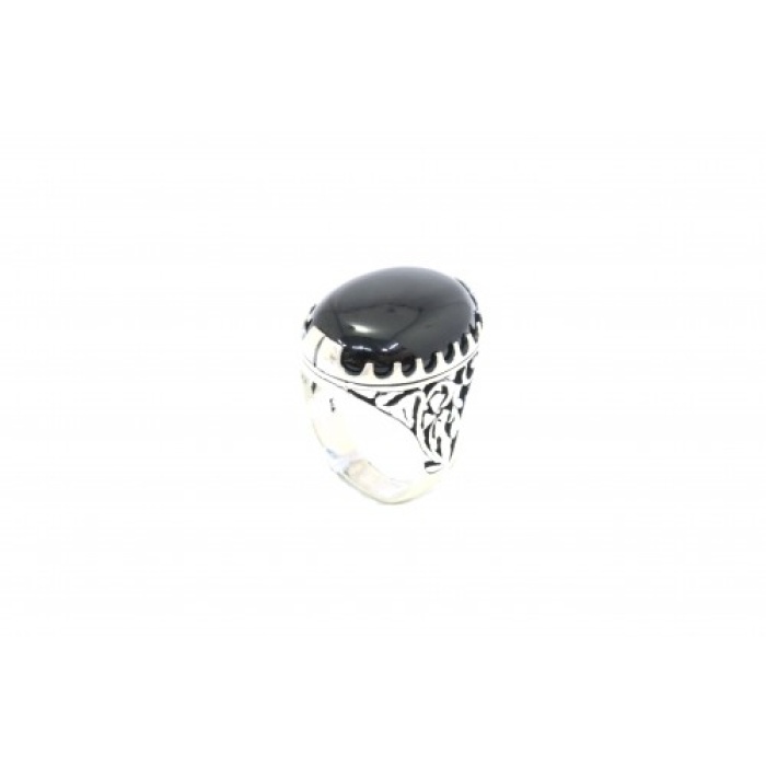 Handcrafted Ring 925 Sterling Silver Women’s Natural Black Onyx Gem Stone | Save 33% - Rajasthan Living 5