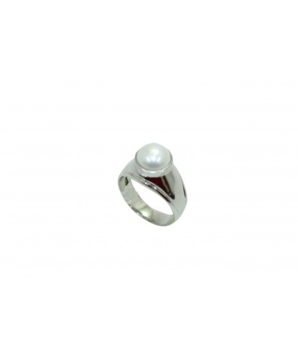 925 Hallmarked Sterling Silver Men’s Ring Pearl | Save 33% - Rajasthan Living