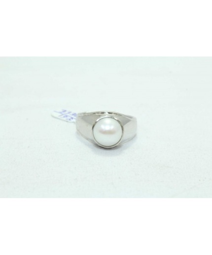 925 Hallmarked Sterling Silver Men’s Ring Pearl | Save 33% - Rajasthan Living 3