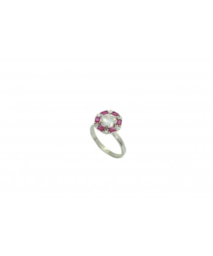925 Sterling Women’s Silver Ring Ruby Gemstones Zircon India | Save 33% - Rajasthan Living