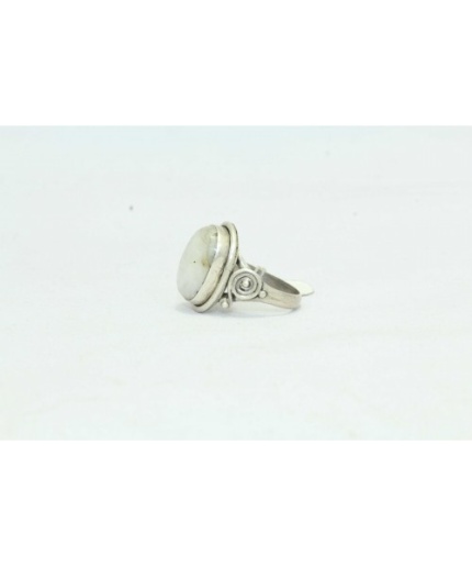 Handmade 925 Sterling silver Women ring Natural Rainbow Gem Stone | Save 33% - Rajasthan Living 3