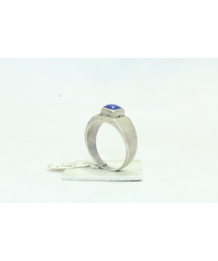 925 Sterling Silver Women’s Ring Cabochon Lapiz Lazuli Stone | Save 33% - Rajasthan Living 3