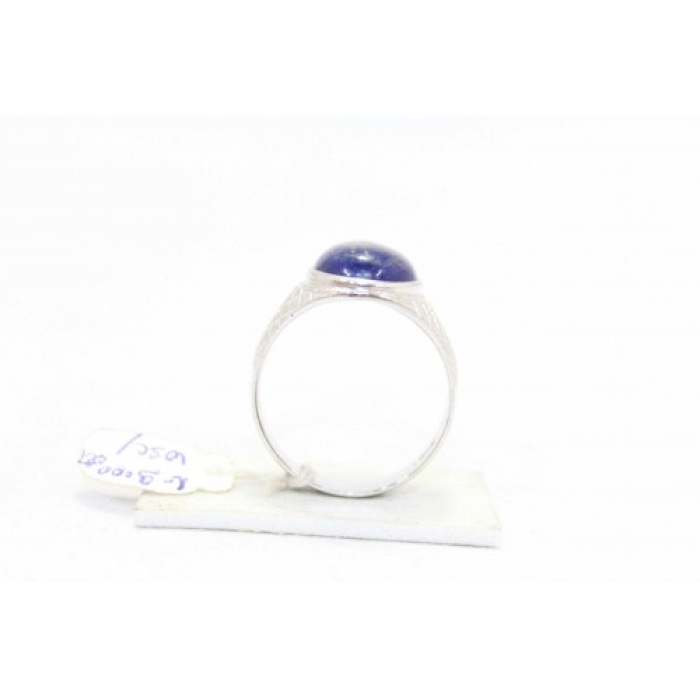 Handmade Men’s Ring 925 Sterling Silver Semi Precious Blue Lapis Lazuli Stone -A | Save 33% - Rajasthan Living 11