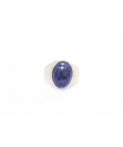 Handmade Men’s Ring 925 Sterling Silver Semi Precious Blue Lapis Lazuli Stone -A | Save 33% - Rajasthan Living 3