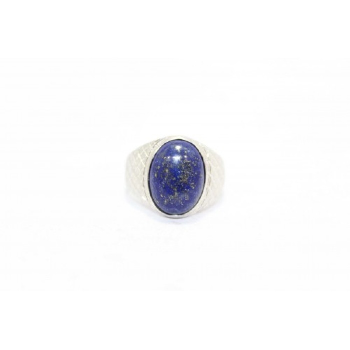 Handmade Men’s Ring 925 Sterling Silver Semi Precious Blue Lapis Lazuli Stone -A | Save 33% - Rajasthan Living 6