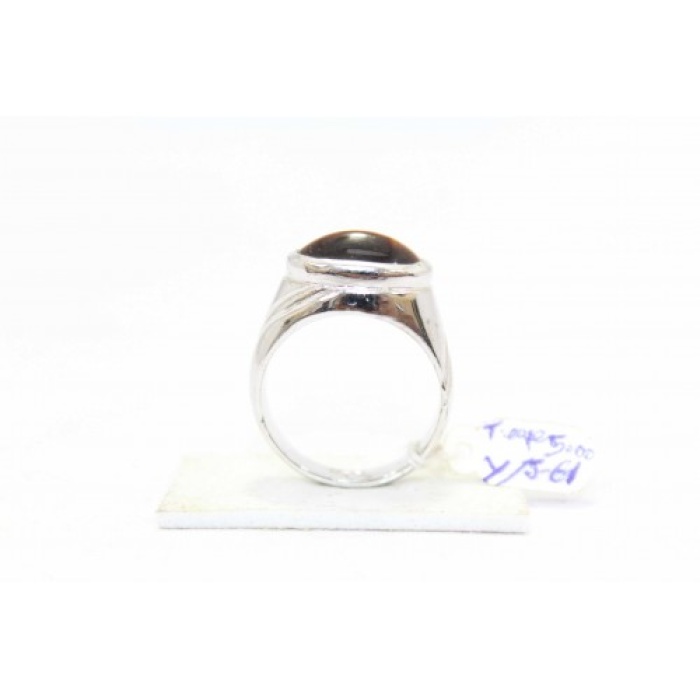 Handmade Men’s Ring 925 Sterling Silver Semi Precious Brown Tiger’s Eye Stone -C | Save 33% - Rajasthan Living 6
