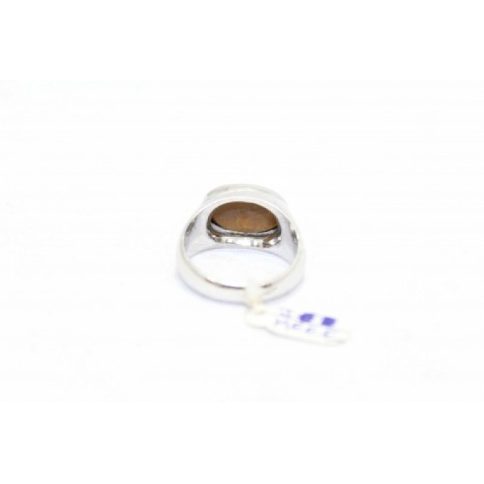 Handmade Men’s Ring 925 Sterling Silver Semi Precious Brown Tiger’s Eye Stone -C | Save 33% - Rajasthan Living 9