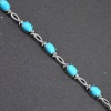 Natural Turquoise,cz  925 Sterling Silver Bracelet | Save 33% - Rajasthan Living 10