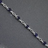 Natural Sapphire,cz  925 Sterling Silver Bracelet | Save 33% - Rajasthan Living 10