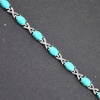 Natural Turquoise  925 Sterling Silver Bracelet | Save 33% - Rajasthan Living 9