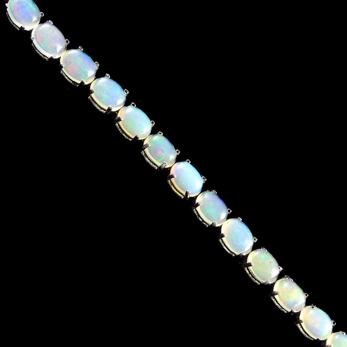 Natural Opal  925 Sterling Silver Bracelet | Save 33% - Rajasthan Living 7