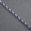 Natural Sapphire, Diamond  925 Sterling Silver Bracelet | Save 33% - Rajasthan Living 9