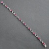 Natural Ruby,Diamond  925 Sterling Silver Bracelet | Save 33% - Rajasthan Living 10