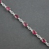 Natural Ruby,cz  925 Sterling Silver Bracelet | Save 33% - Rajasthan Living 9