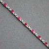 Natural Ruby, cz  925 Sterling Silver Bracelet | Save 33% - Rajasthan Living 9