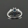 Natural 925 Sterling Silver London Blue Topaz/Zircon Octagon Ring | Save 33% - Rajasthan Living 19