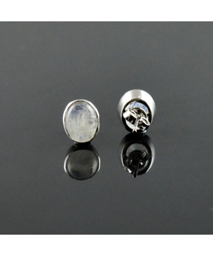 Natural Ruby 925 Sterling Silver Stud Earrings | Save 33% - Rajasthan Living