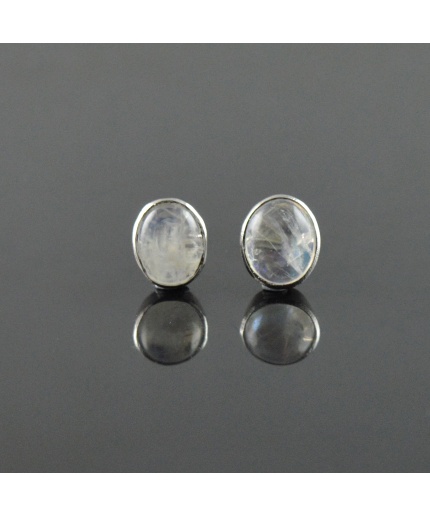 Natural Ruby 925 Sterling Silver Stud Earrings | Save 33% - Rajasthan Living 3