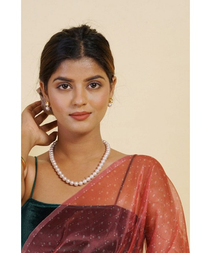 Mauve Pink Pearl Jewelry Set | Save 33% - Rajasthan Living