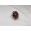 18Kt Yellow Gold Women’s Ring With Red Star Ruby Gemstone & Dangling Pearls Product | Save 33% - Rajasthan Living 19