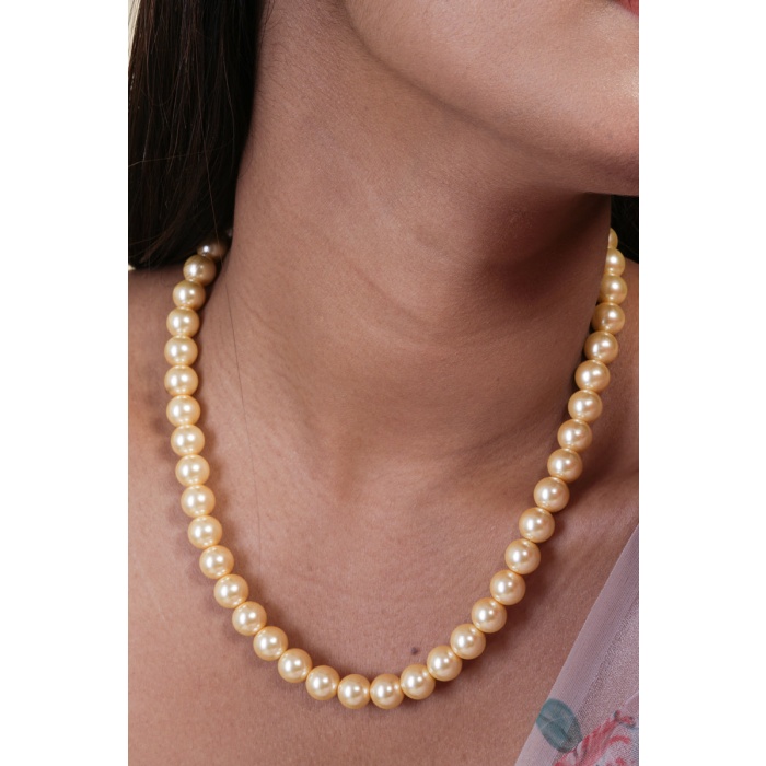 Champagne Pearl Jewelry Set | Save 33% - Rajasthan Living 6