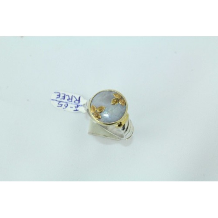 14 Kt Gold & 925 Silver Ring Natural Opal | Save 33% - Rajasthan Living 6