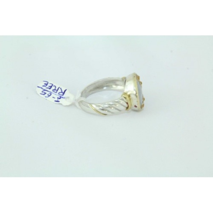 14 Kt Gold & 925 Silver Ring Natural Opal | Save 33% - Rajasthan Living 11