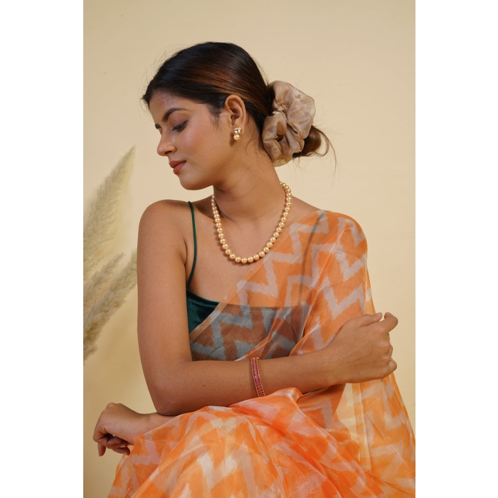 Apricot Pearl Jewelry Set | Save 33% - Rajasthan Living 7