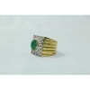 18 Kt Gold & 925 Silver Natural Emerald Cabochon And Diamonds | Save 33% - Rajasthan Living 20