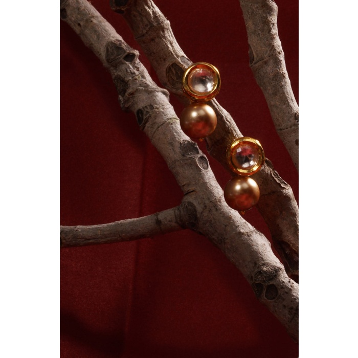Copper Brown Pearl Jewelry Set | Save 33% - Rajasthan Living 9