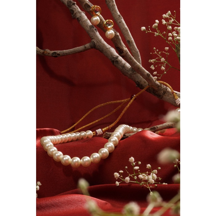 White Pearl Jewelry Set | Save 33% - Rajasthan Living 9