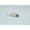 18 Kt Yellow Gold Ring Natural Cabochon Emerald Gemstone Women’s | Save 33% - Rajasthan Living 13