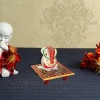Marble chowki for Idols | Temple decoration handicraft showpiece | Peacock pattern tradional marble chowki | Save 33% - Rajasthan Living 8