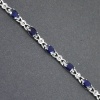 Natural Sapphire 925 Sterling Silver Bracelet | Save 33% - Rajasthan Living 9