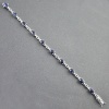 Natural Sapphire,Diamond  925 Sterling Silver Bracelet | Save 33% - Rajasthan Living 9