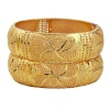 Brass Gold-Plated Bangle Set – Pack of 2 | Save 33% - Rajasthan Living 11