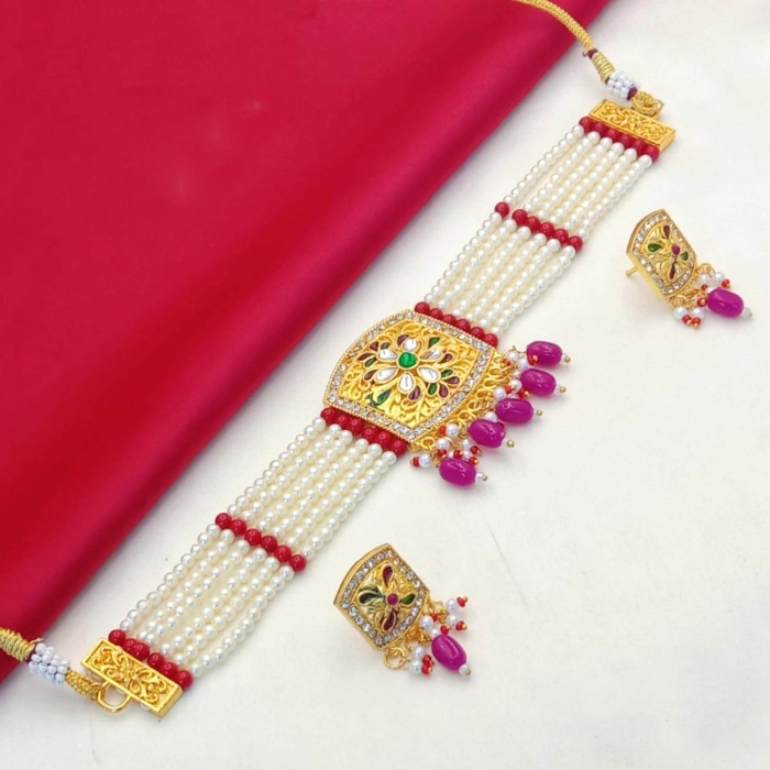 Gold-Plated Brass  Necklace | Save 33% - Rajasthan Living 5