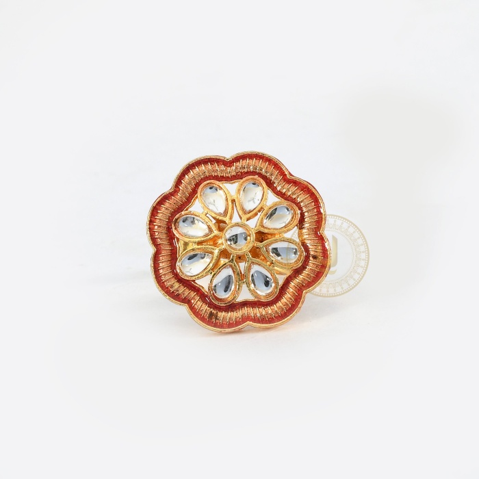 Gold-Plated Brass Ring | Save 33% - Rajasthan Living 5