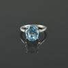 Natural Blue Topaz 925 Sterling Silver Ring Set | Save 33% - Rajasthan Living 13