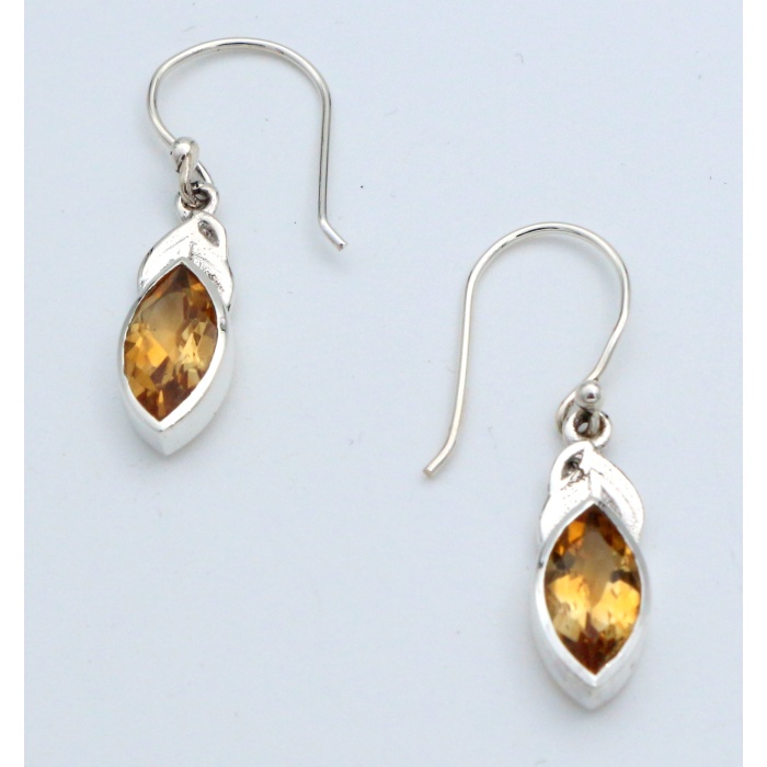 925 Sterling Silver Citrine Earring | Save 33% - Rajasthan Living 7