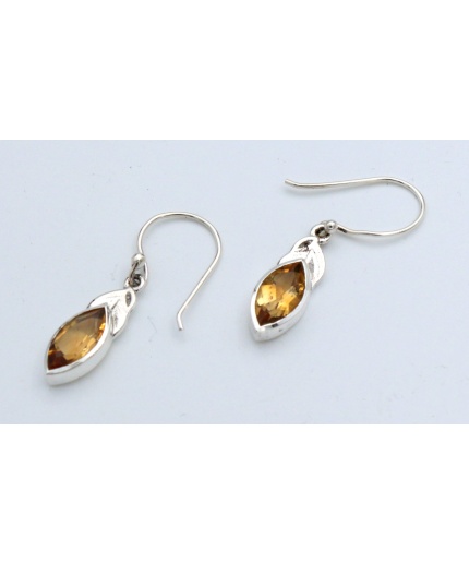 925 Sterling Silver Citrine Earring | Save 33% - Rajasthan Living 3