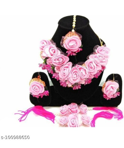 Flower Jewellery Set For Haldi | Save 33% - Rajasthan Living 6