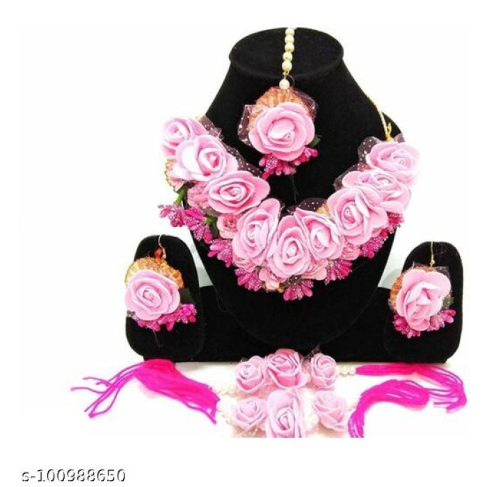 Flower Jewellery Set For Haldi | Save 33% - Rajasthan Living 5
