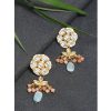 White Flower Earrings, White Cherry Blossom Earrings, Sakura Earrings, Bridal Earrings, Flower Dangle Earrings, Botanical Earrings, Flower | Save 33% - Rajasthan Living 9
