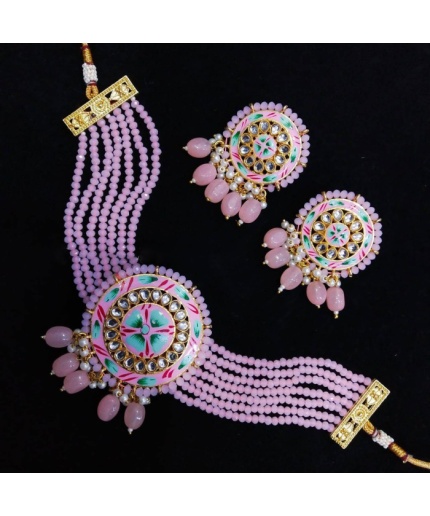 Kundan Necklace, Indian Jewelry, Indian Wedding Jewelry, Ethnic Jewelry Design, Kundan Jewelry Set, Bridal Jewelry Set, Sabyasachi Necklace | Save 33% - Rajasthan Living 3