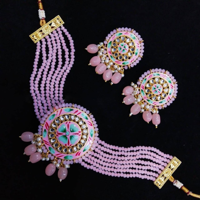Kundan Necklace, Indian Jewelry, Indian Wedding Jewelry, Ethnic Jewelry Design, Kundan Jewelry Set, Bridal Jewelry Set, Sabyasachi Necklace | Save 33% - Rajasthan Living 6