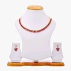 Jewelry Set and Matching Earring Set With Pink Crystals, and With Dark Pink Enamel | Save 33% - Rajasthan Living 10